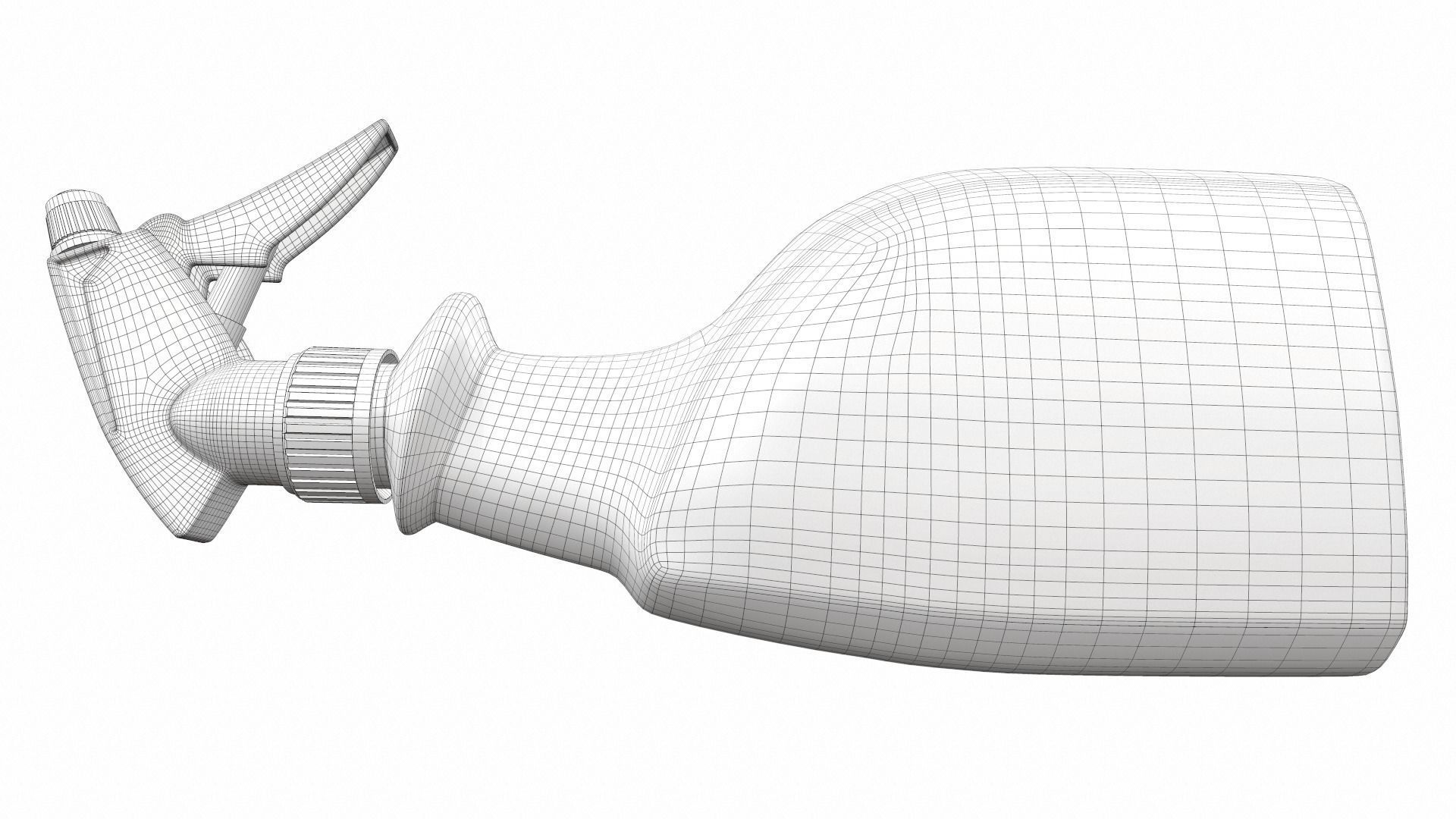 Cleaner spray vapor 3D model_21