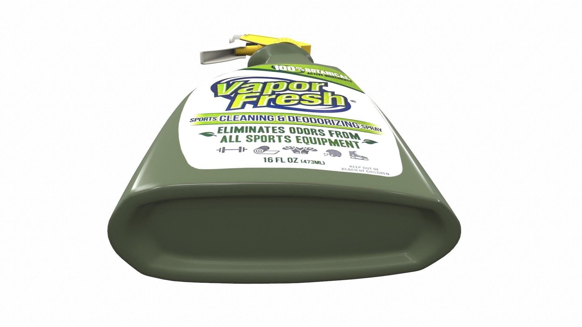 Cleaner spray vapor 3D model_5