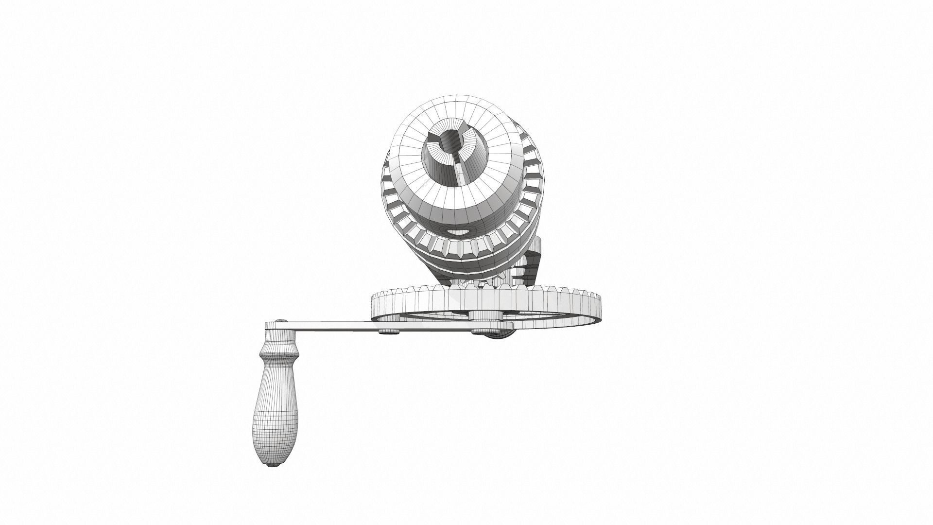 Handdrill colect 3D model_14