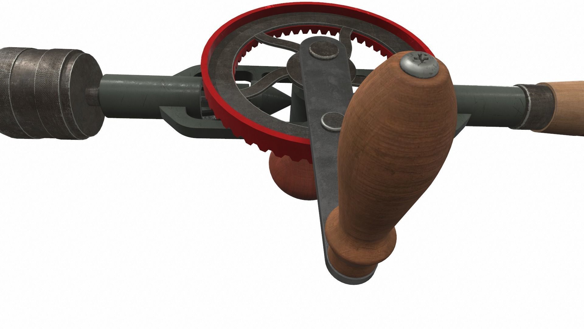 Handdrill colect 3D model_5