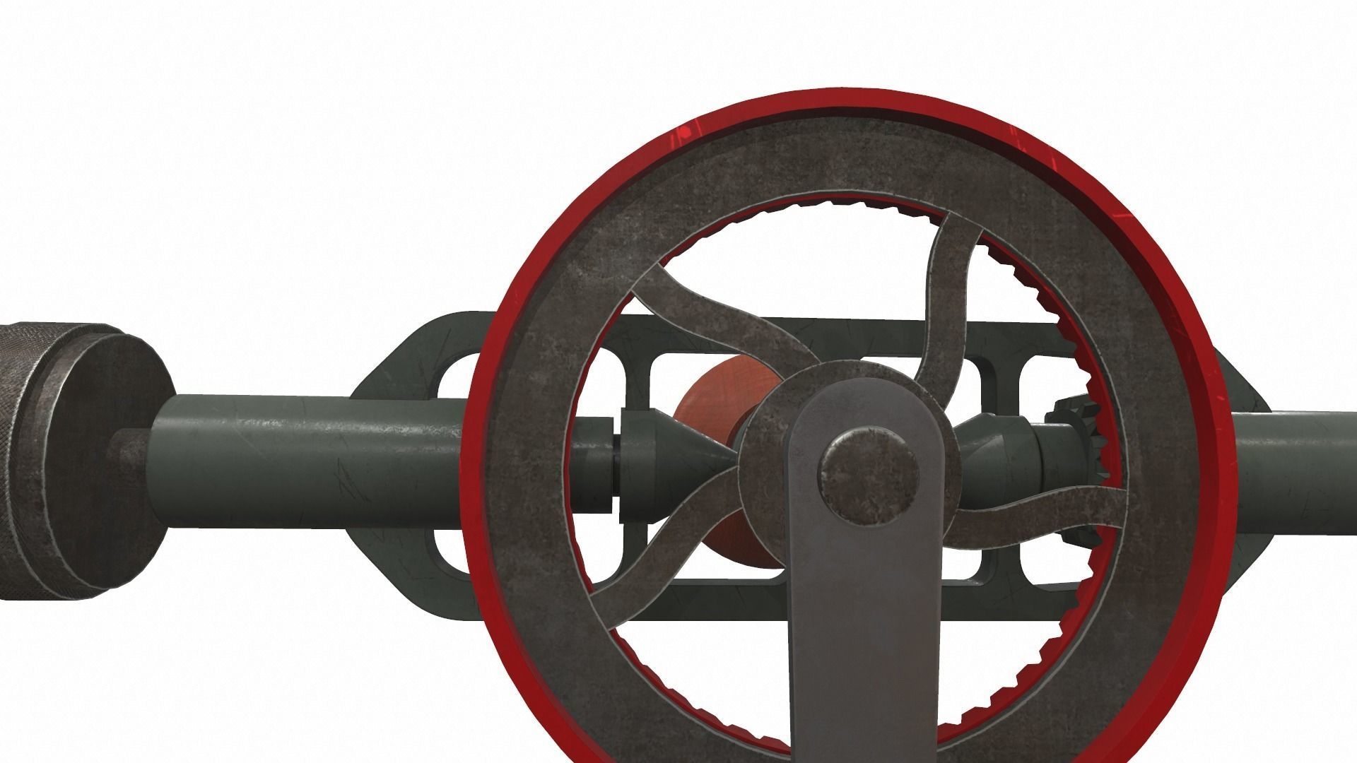 Handdrill colect 3D model_6