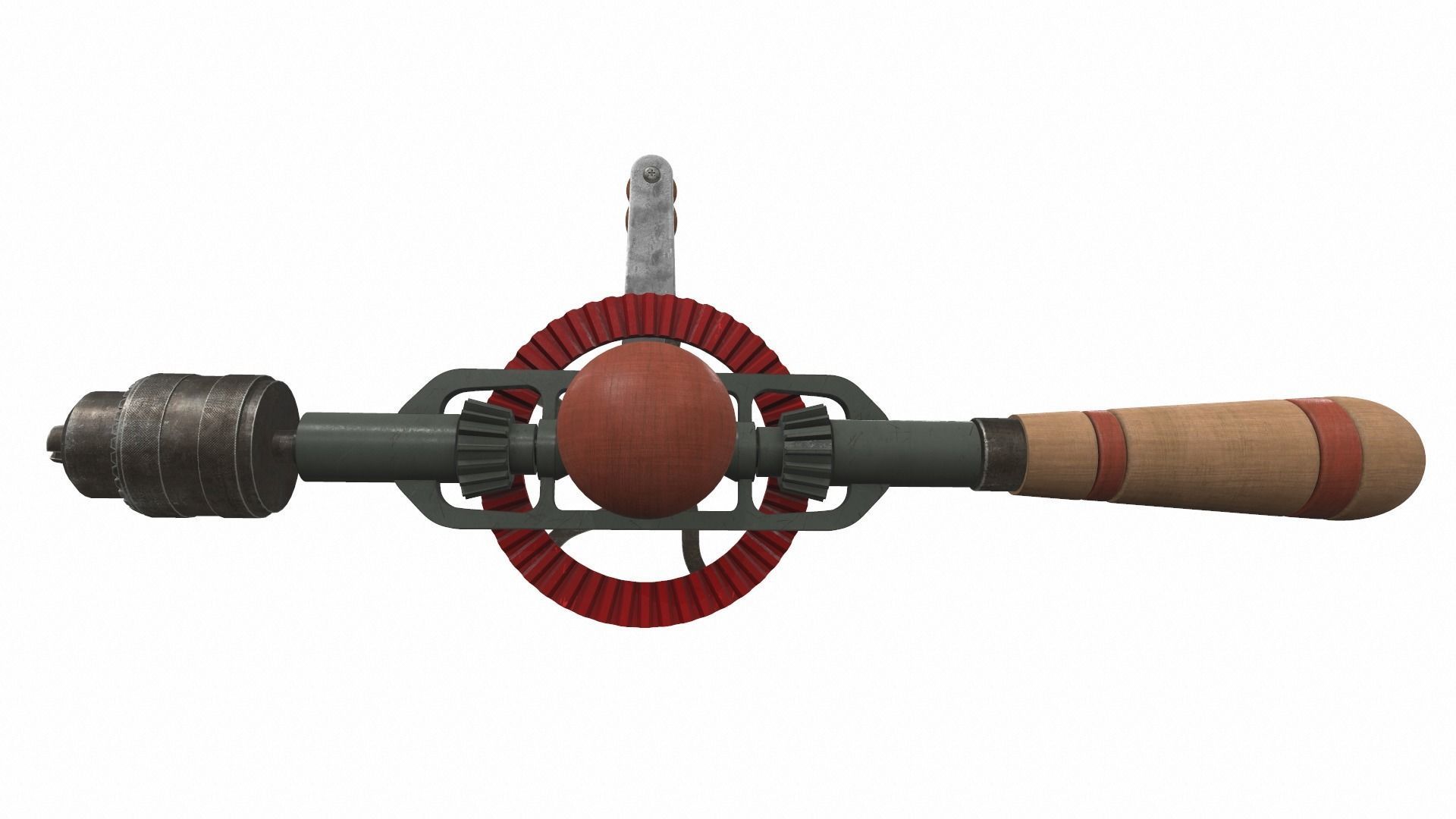 Handdrill colect 3D model_2