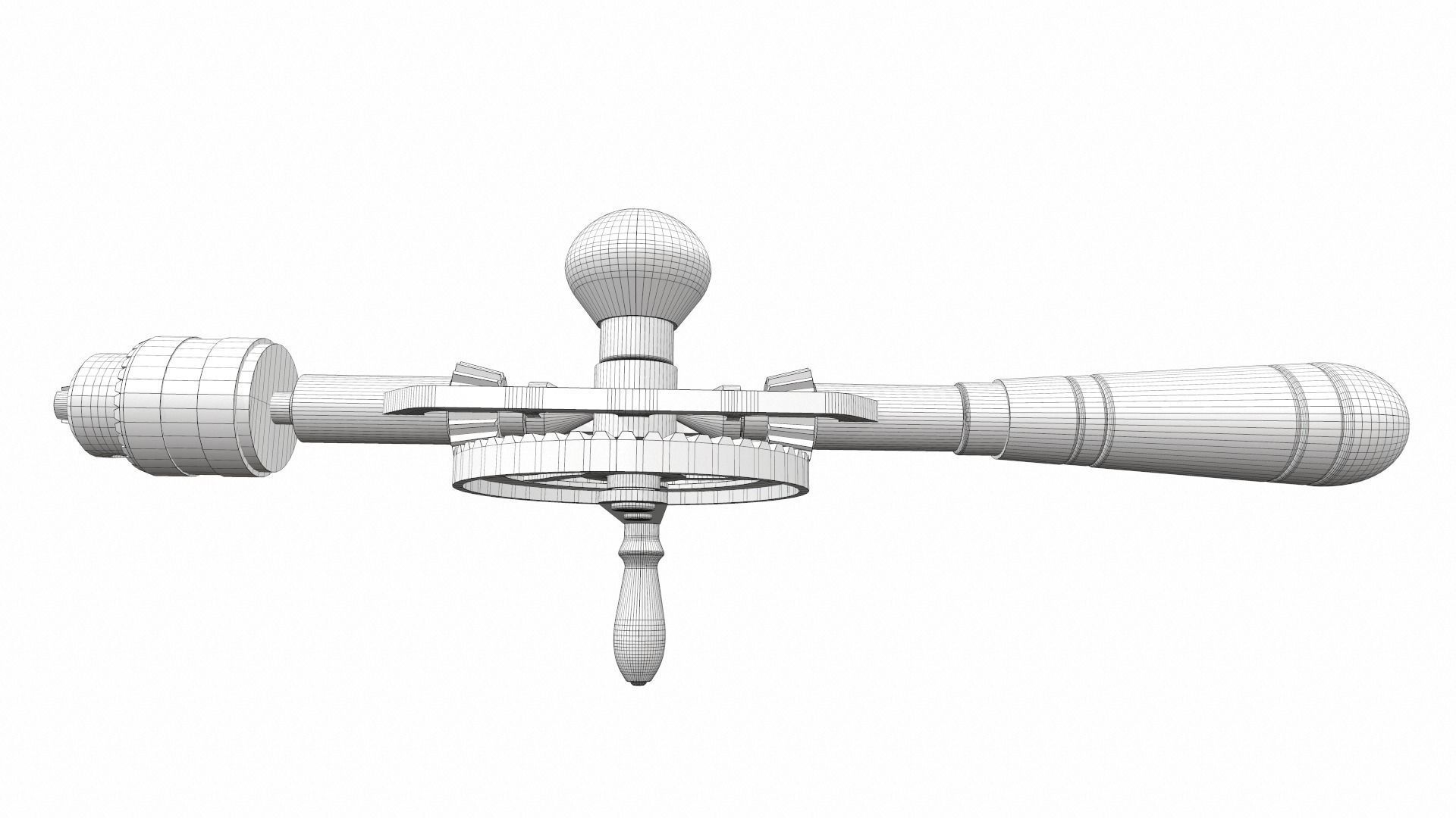 Handdrill colect 3D model_13