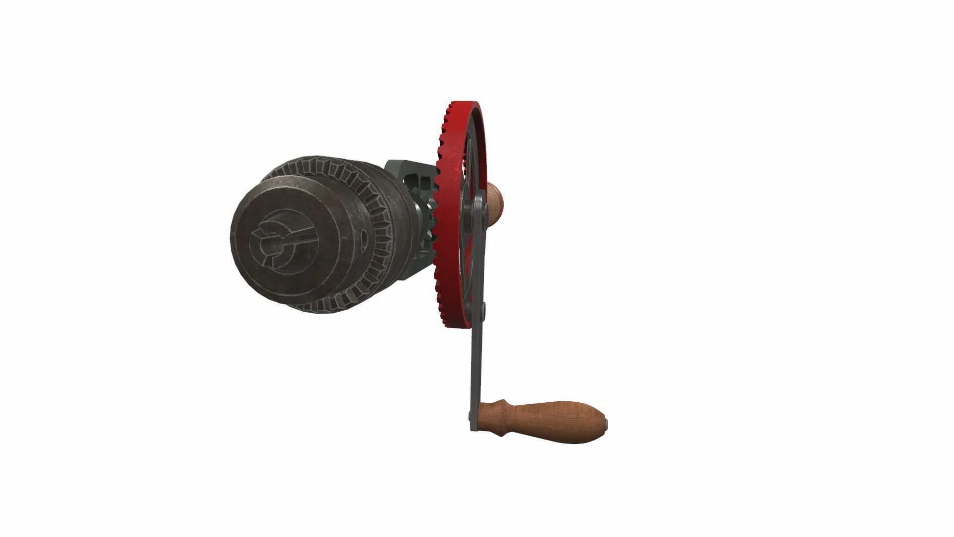 Handdrill colect 3D model_3