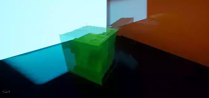 Slime cube 3D model