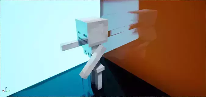 Squelette minecraft skeleton