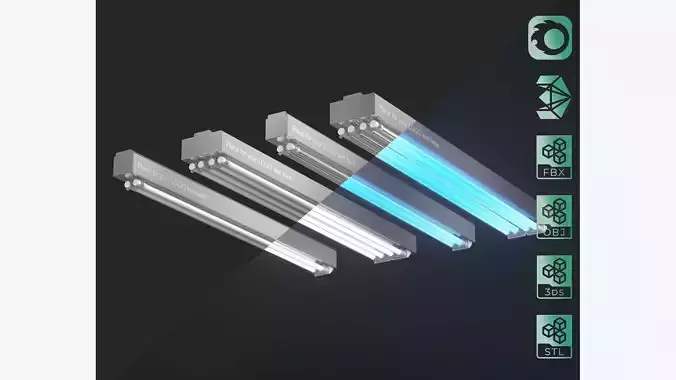 Disinfection Fluorescent  Germicidal UV Lamps 