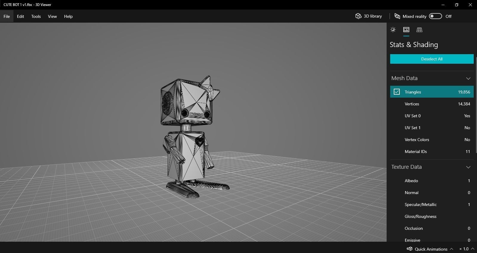 cute robot scifi 3D print model_14