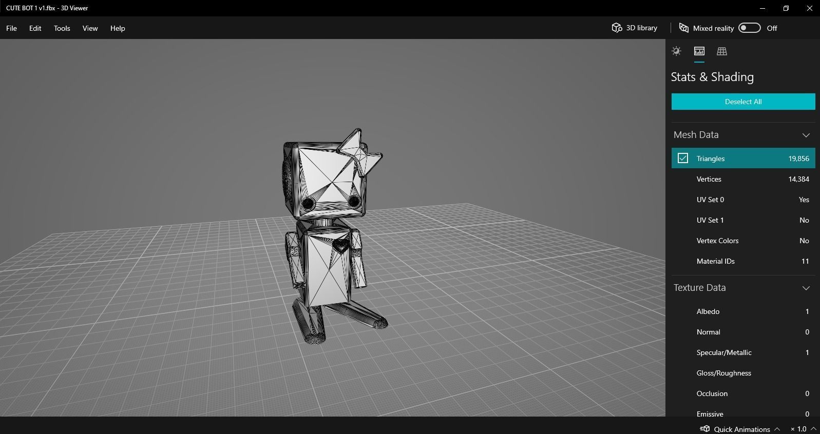 cute robot scifi 3D print model_13