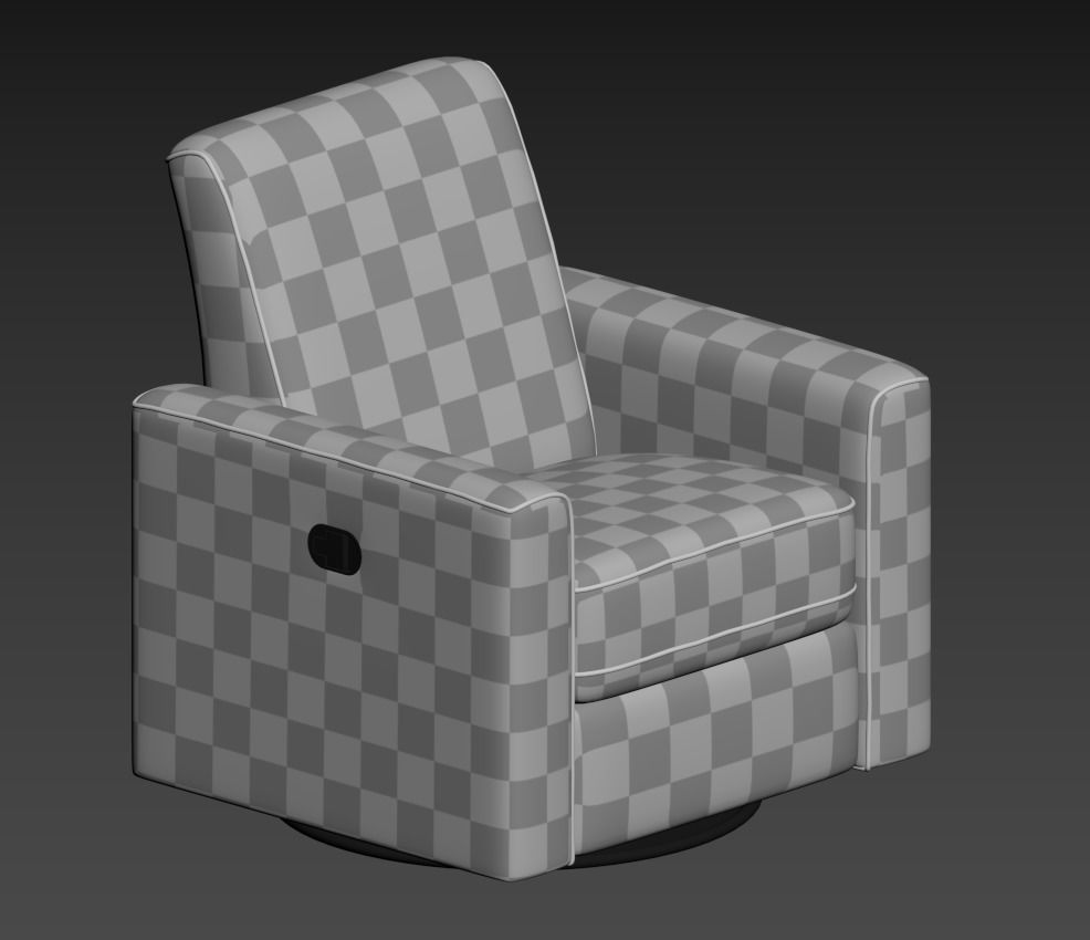 WESTWOOD ASPEN POWER SWIVEL GLIDER RECLINER 3D model_9