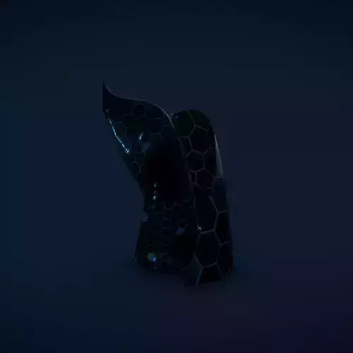 Weird Building Crystal Hex