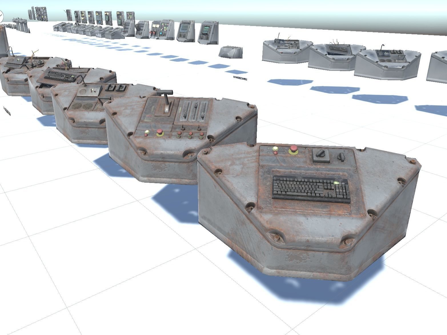 Switchboard pack pro Low-poly 3D model_21