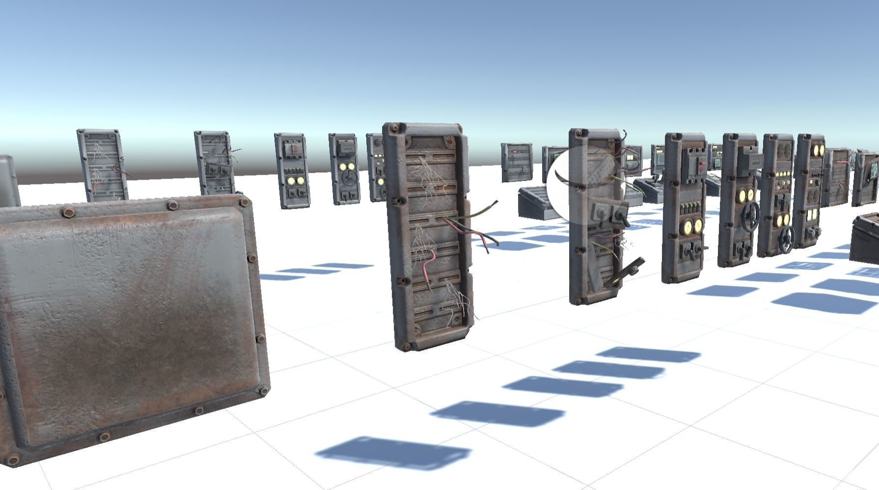 Switchboard pack pro Low-poly 3D model_18