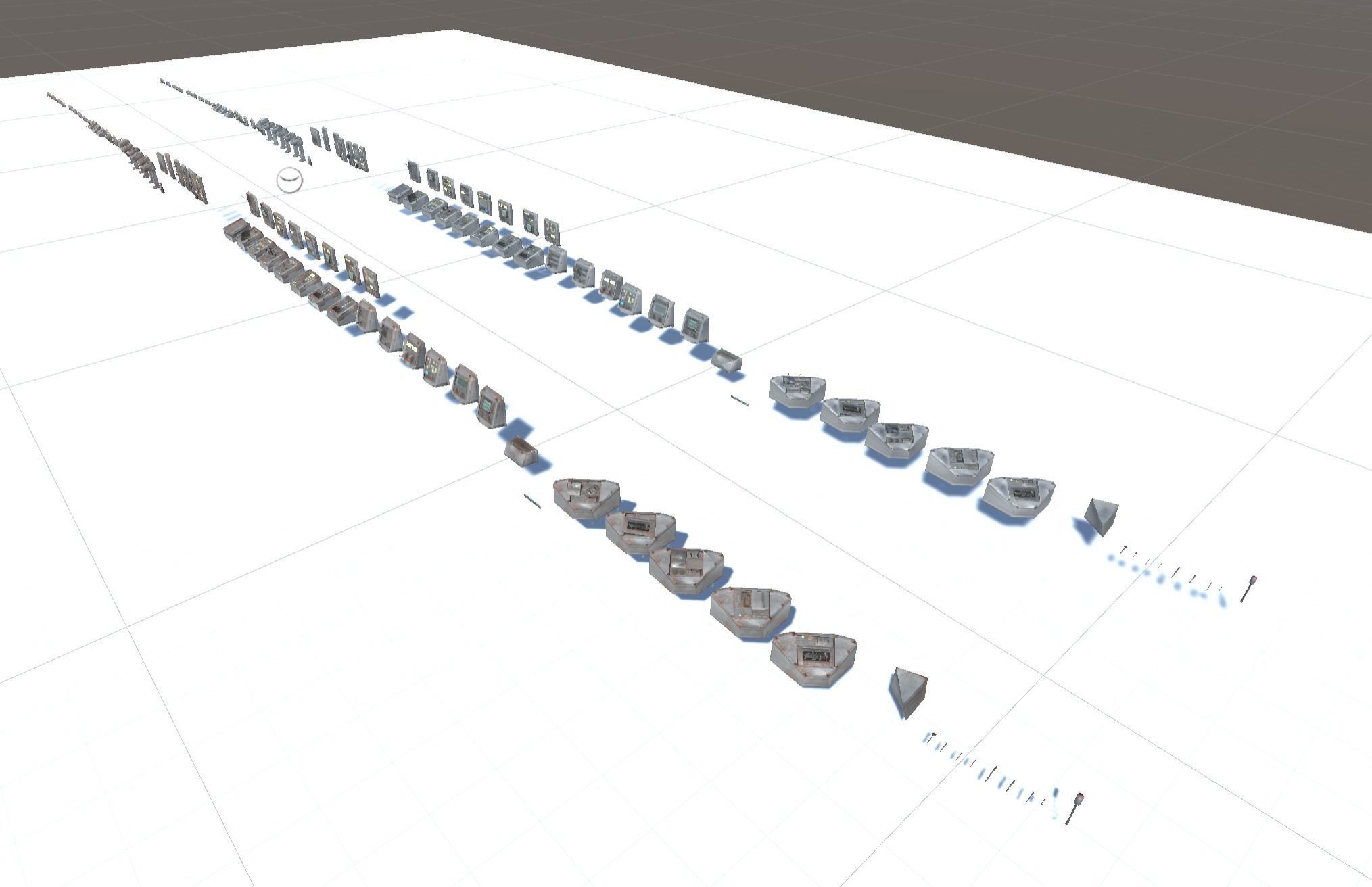 Switchboard pack pro Low-poly 3D model_5