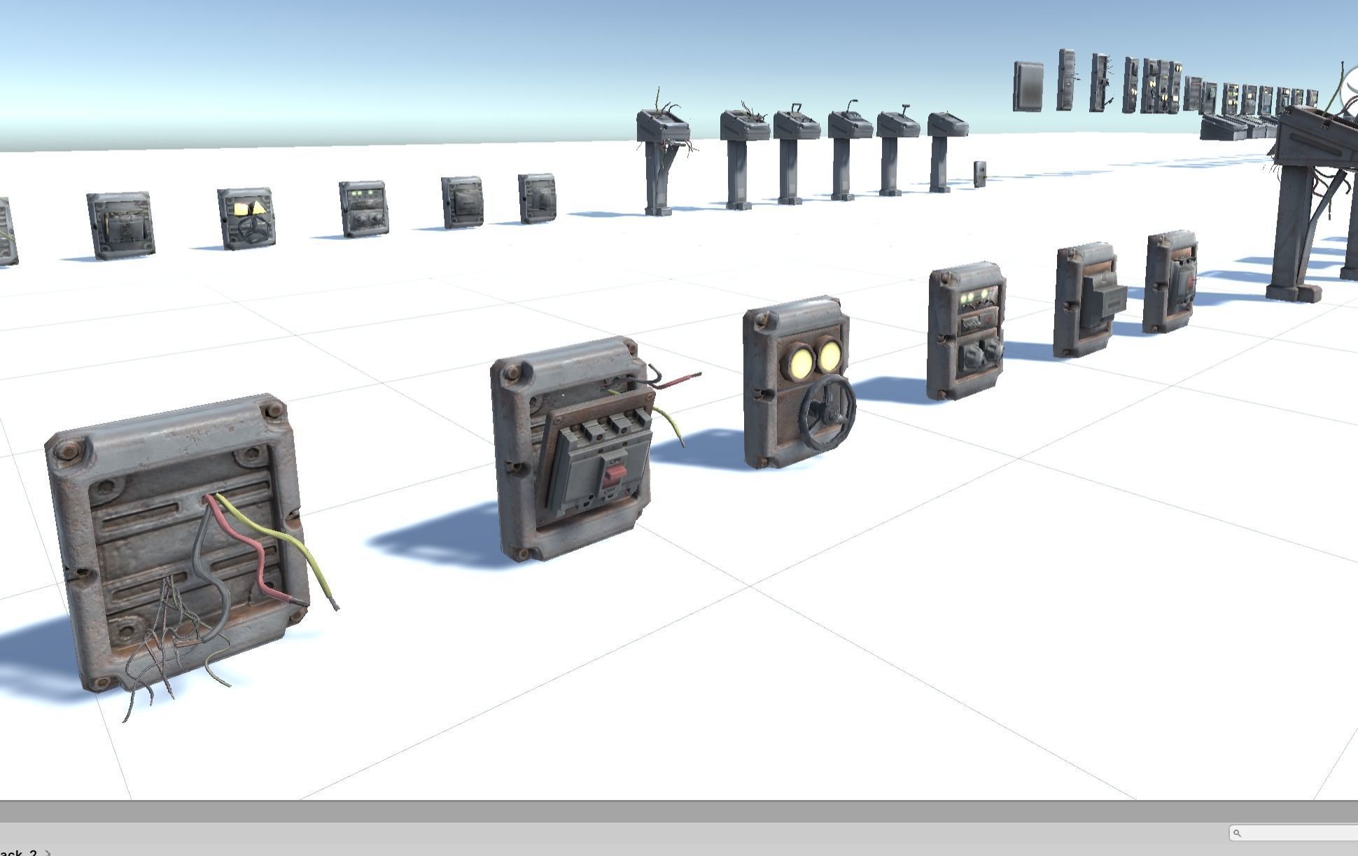 Switchboard pack pro Low-poly 3D model_14