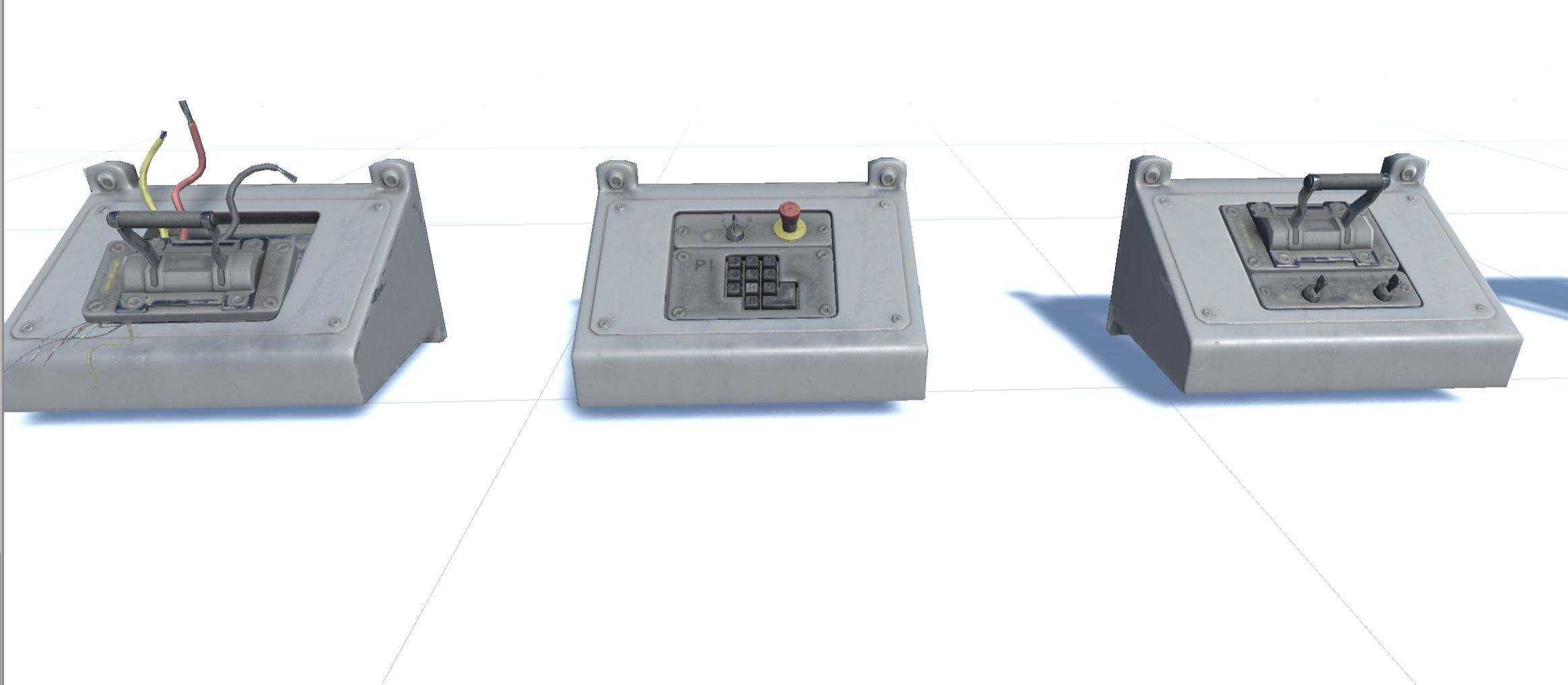 Switchboard pack pro Low-poly 3D model_11