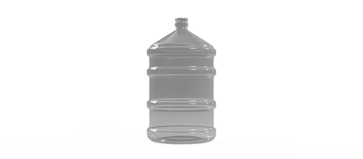 Gallon of water Free 3D model_1