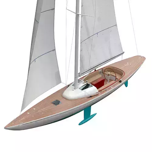 Leonardo yacht Eagle 44 CIAN 3D model