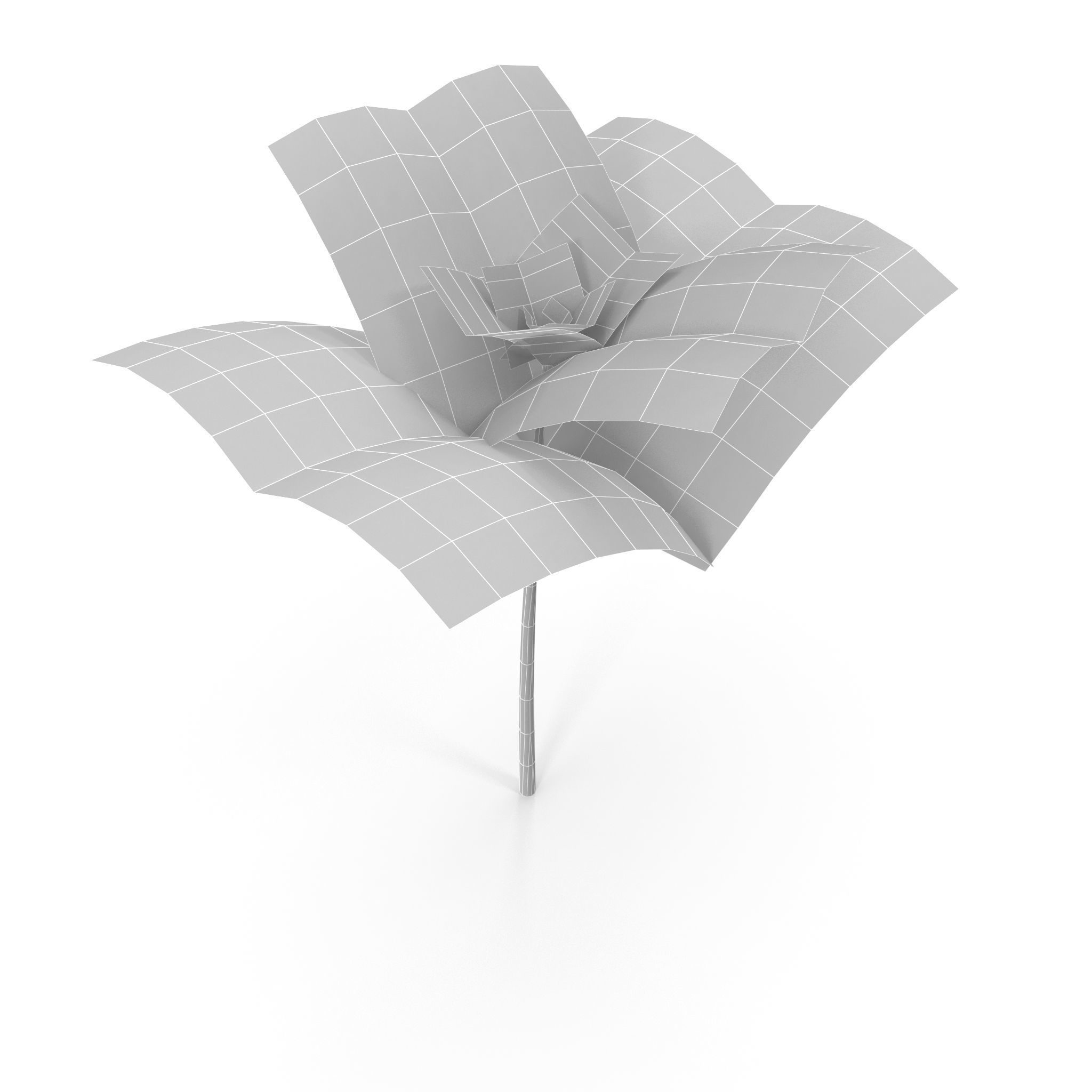 Herbs Set beet leaf 3D model_20