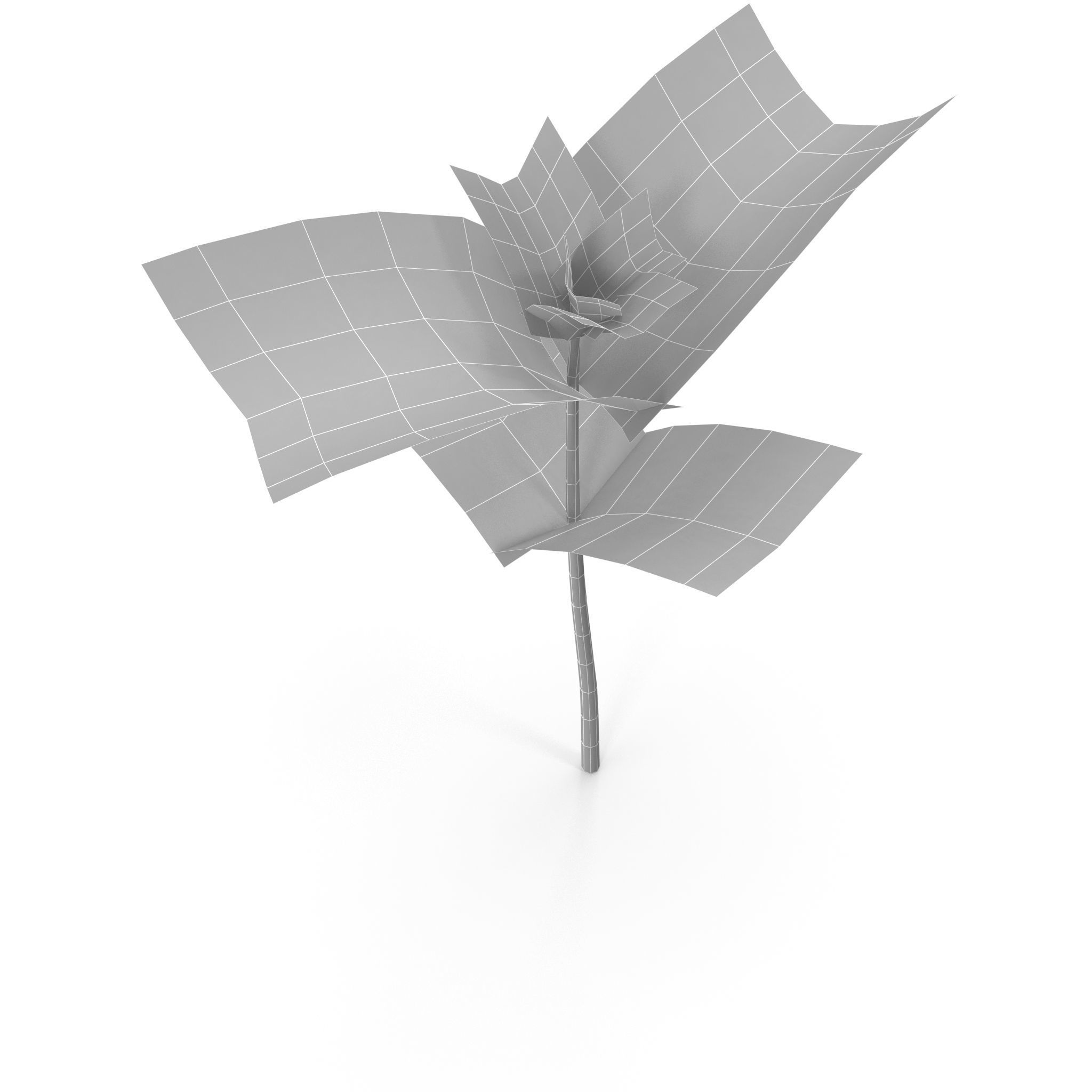 Herbs Set beet leaf 3D model_18