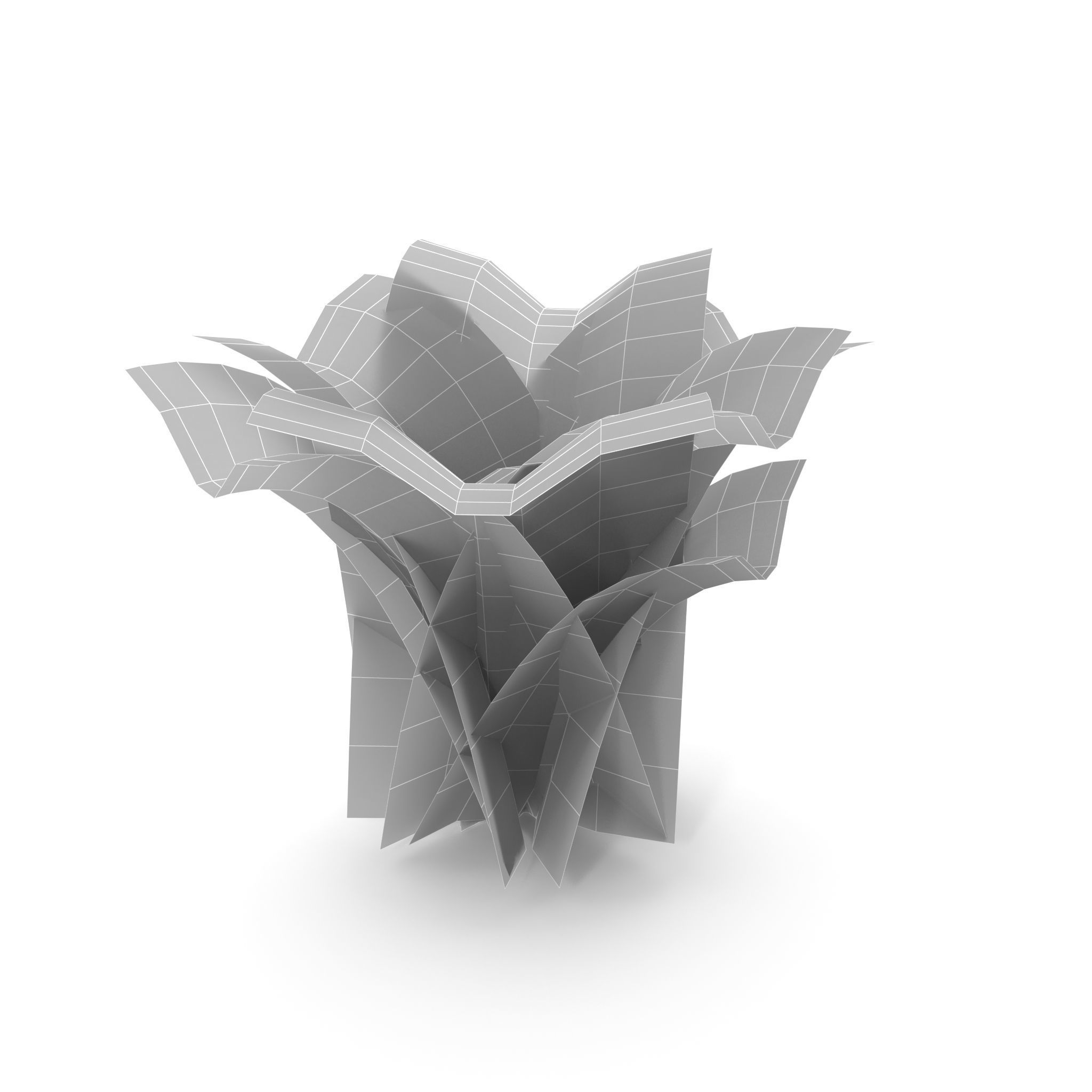 Herbs Set beet leaf 3D model_14