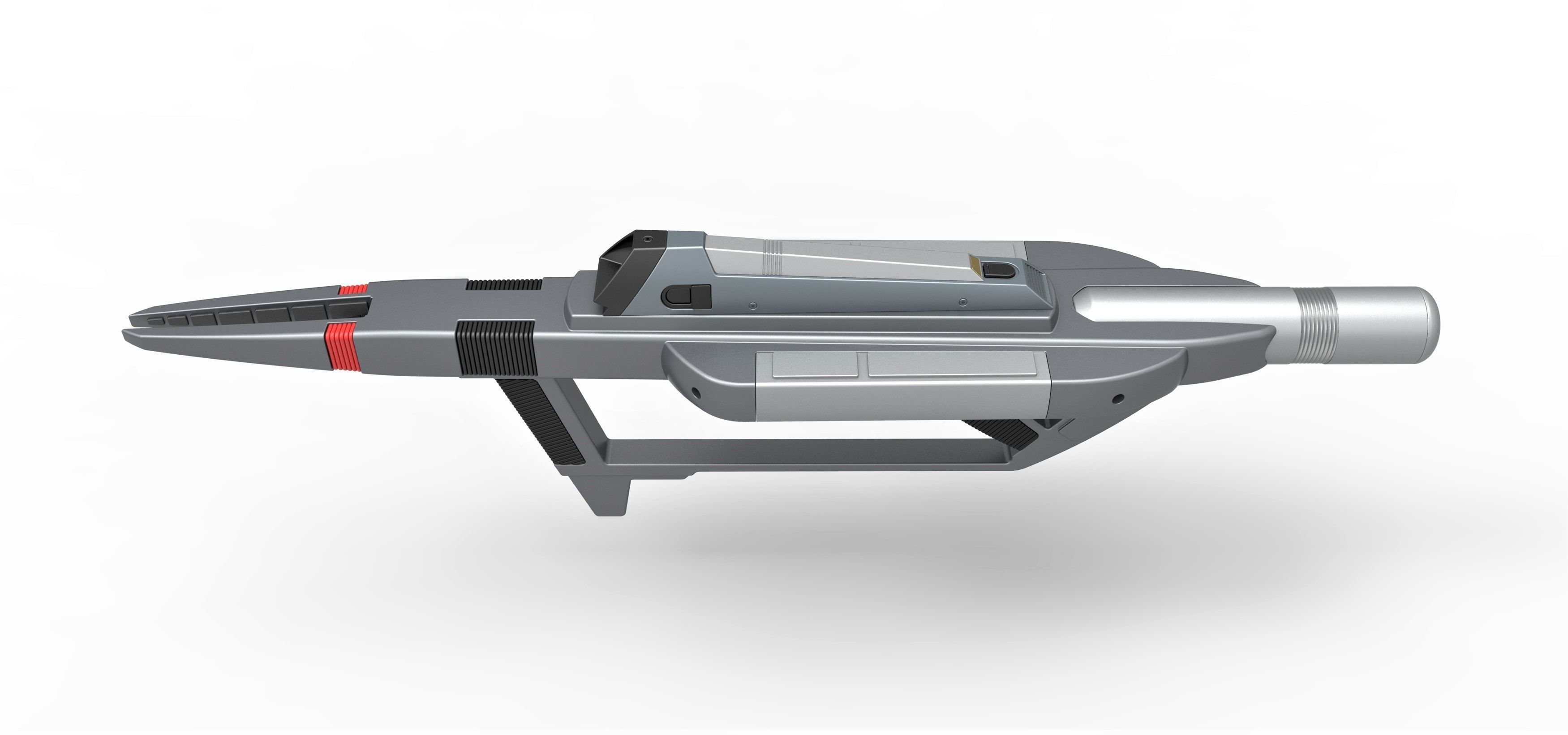 Compression Phaser Rifle from Star Trek Voyager 3D print model_8