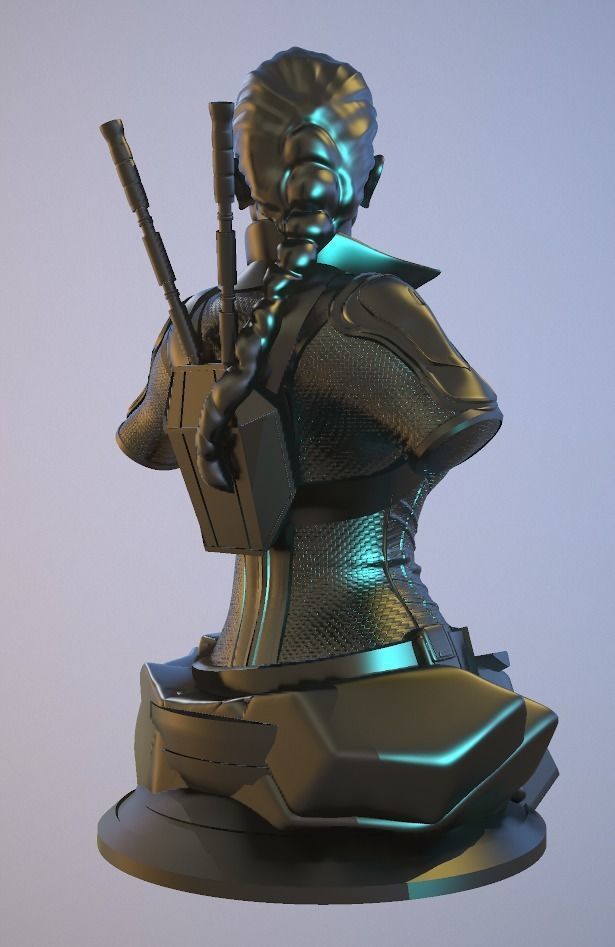 Black Widow Fan Art Scarlet Johanson 2020 Inspired 3D print model_5