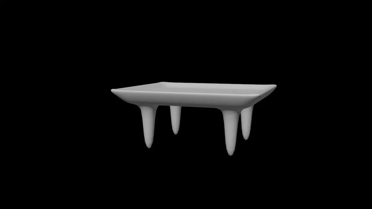 table Free 3D print model
