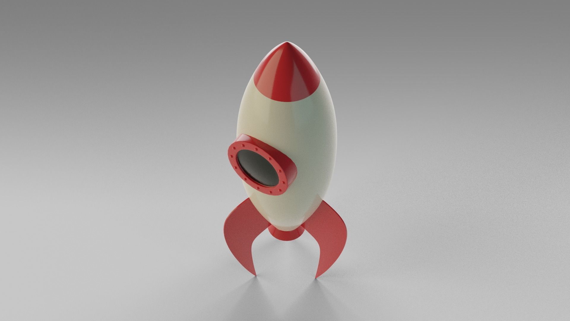 Cartoon Spaceships Pack Low-poly 3D model_3