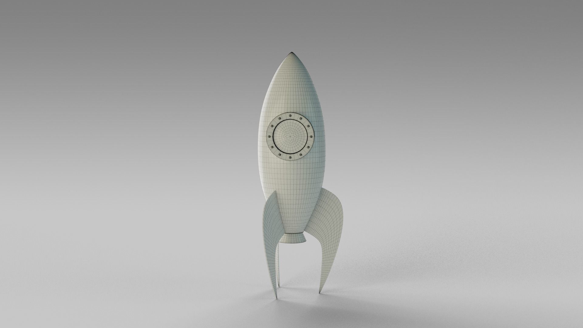 Cartoon Spaceships Pack Low-poly 3D model_4