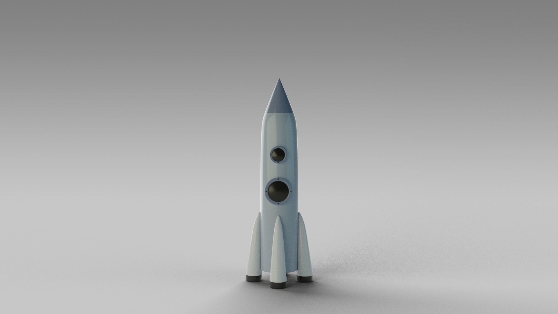 Cartoon Spaceships Pack Low-poly 3D model_5