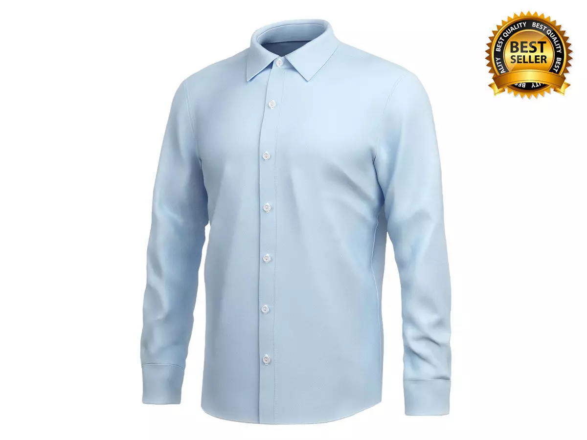 Men Shirt 3D model_0