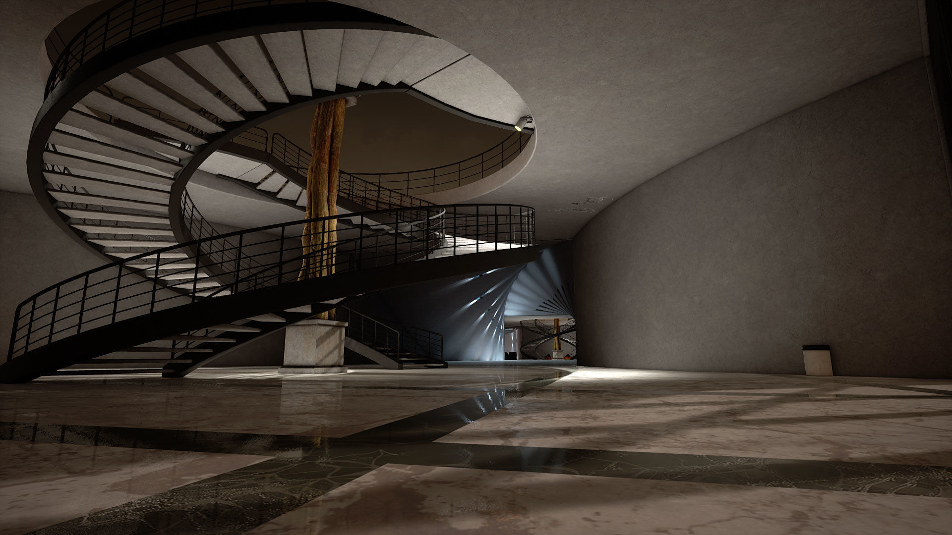 Gallery of Nature Low-poly 3D model_10