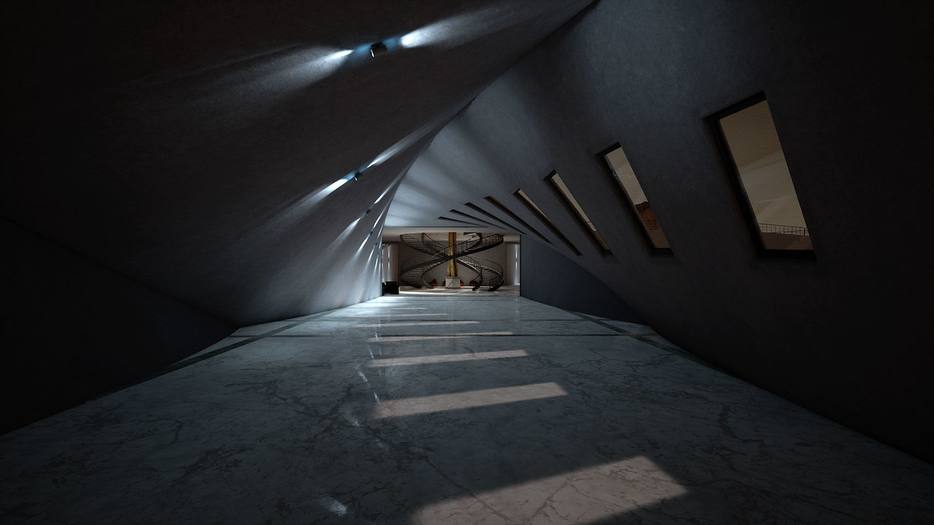 Gallery of Nature Low-poly 3D model_9