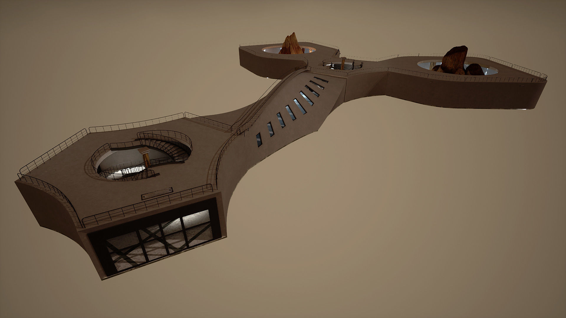 Gallery of Nature Low-poly 3D model_15