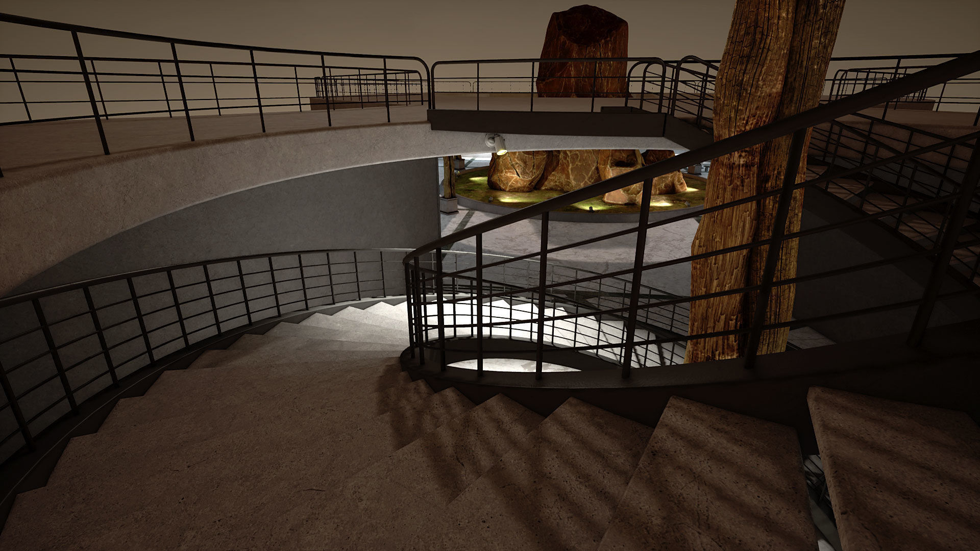 Gallery of Nature Low-poly 3D model_12