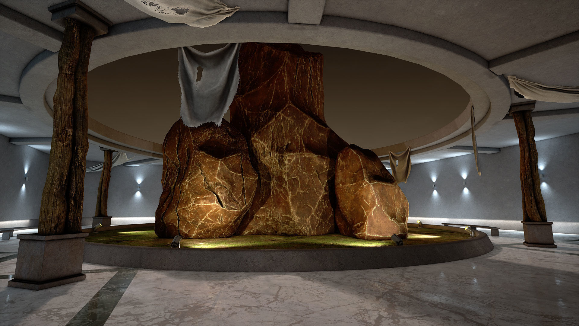 Gallery of Nature Low-poly 3D model_6