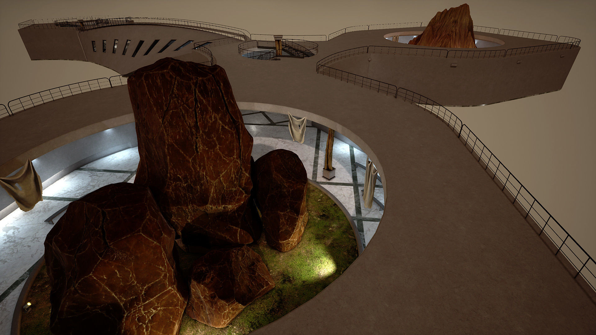 Gallery of Nature Low-poly 3D model_14