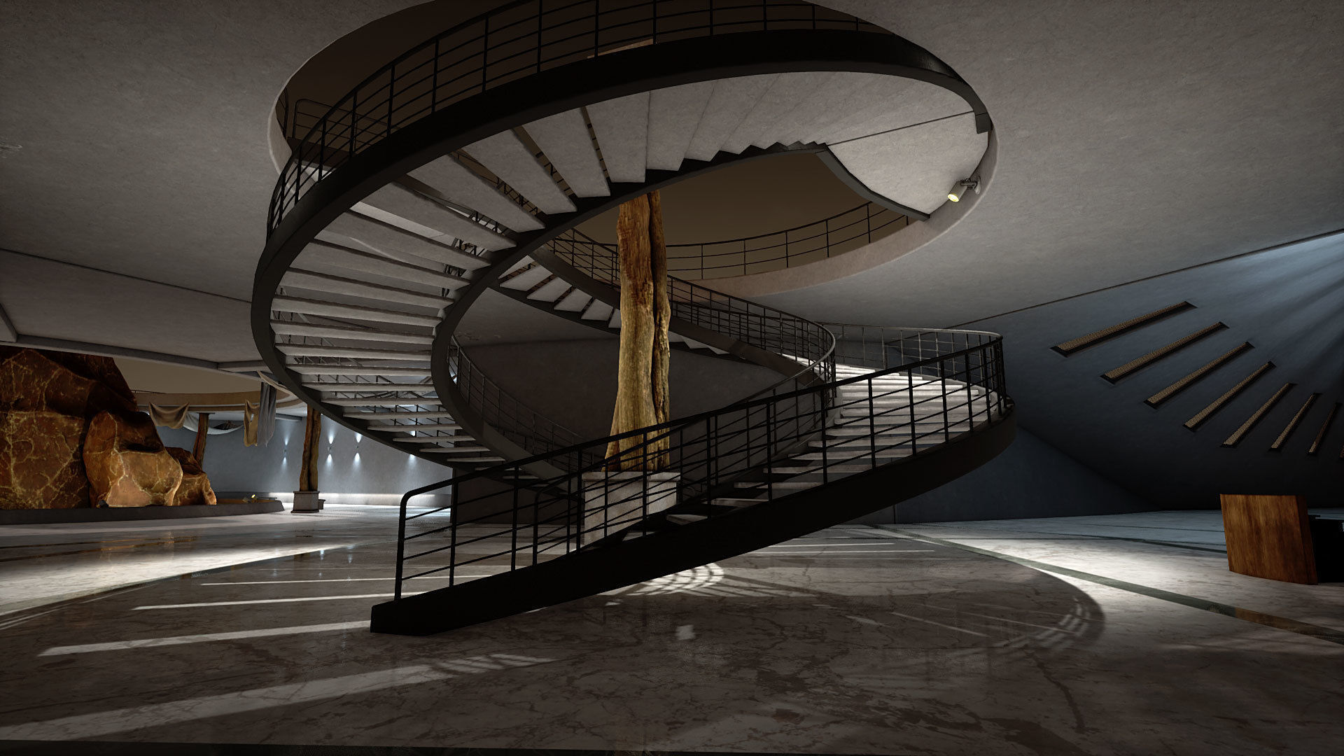 Gallery of Nature Low-poly 3D model_8