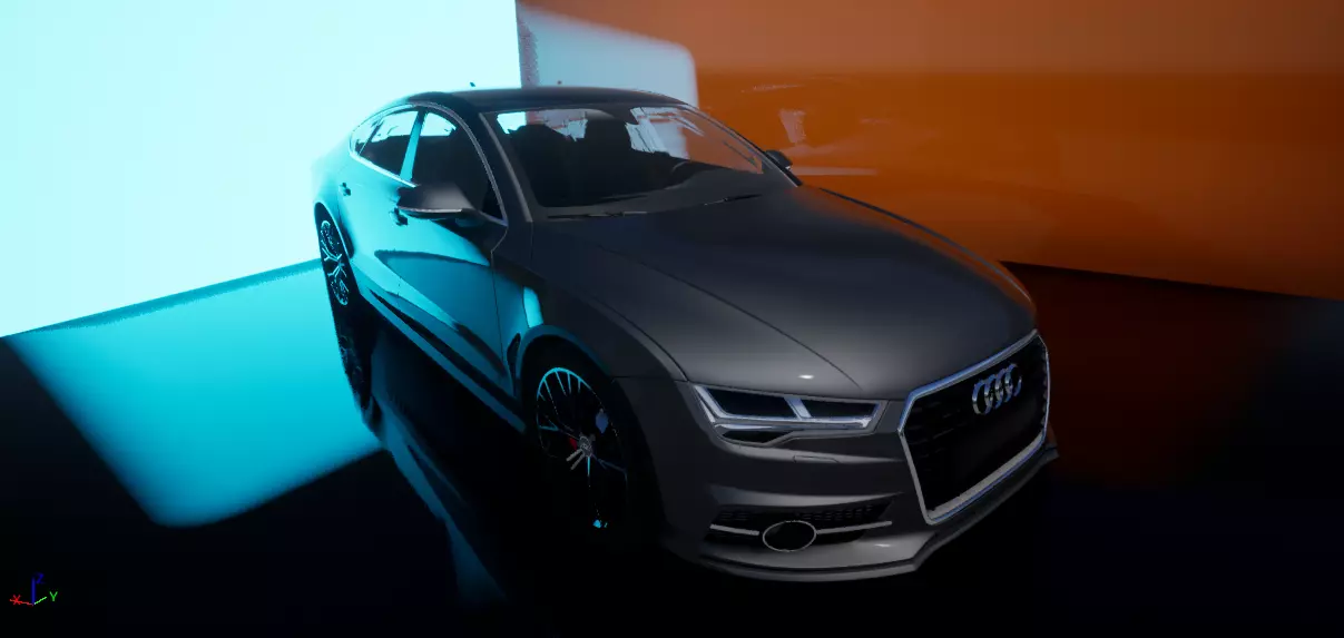 Audi A7 3D model_0