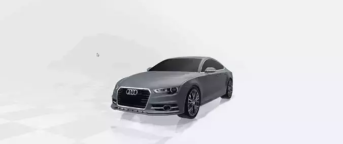 Audi A7 3D print model