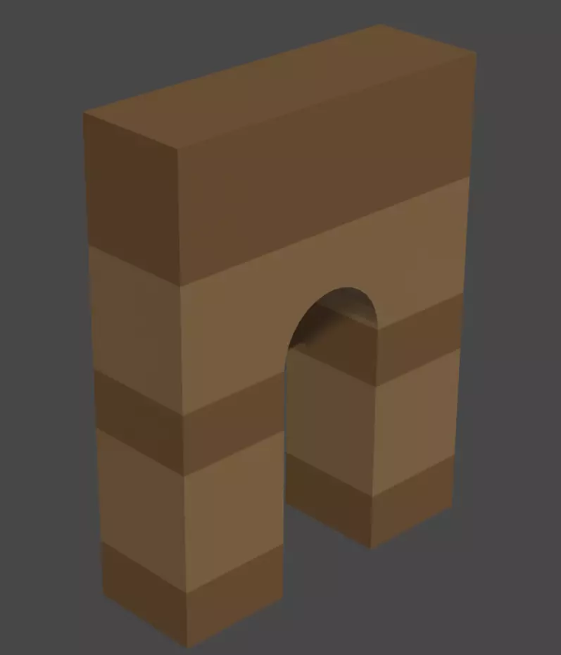 Ancient arc Free 3D model_0