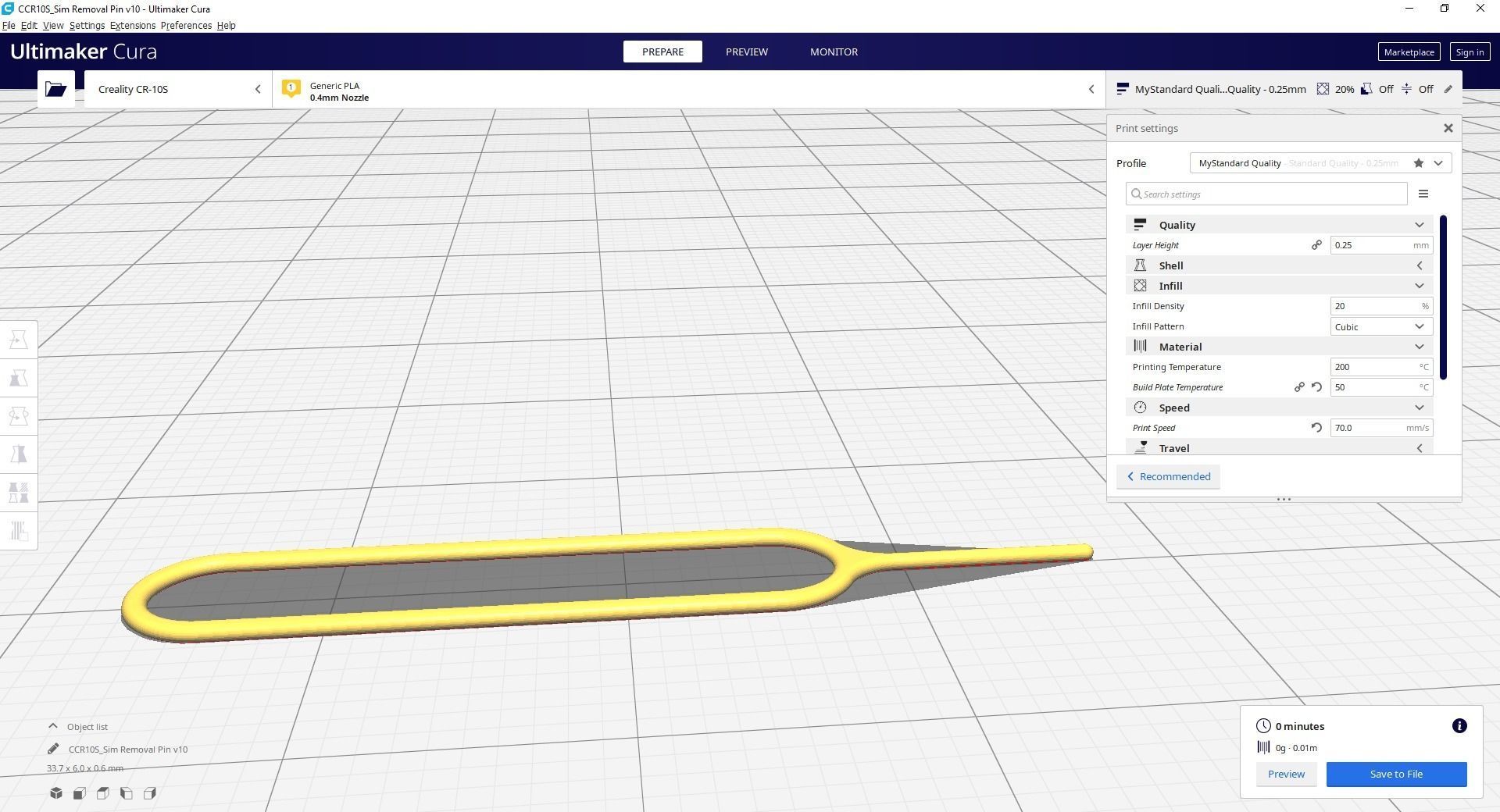 Sim-Removal-Ejector-Pin gold plated key ring 3D print model_11
