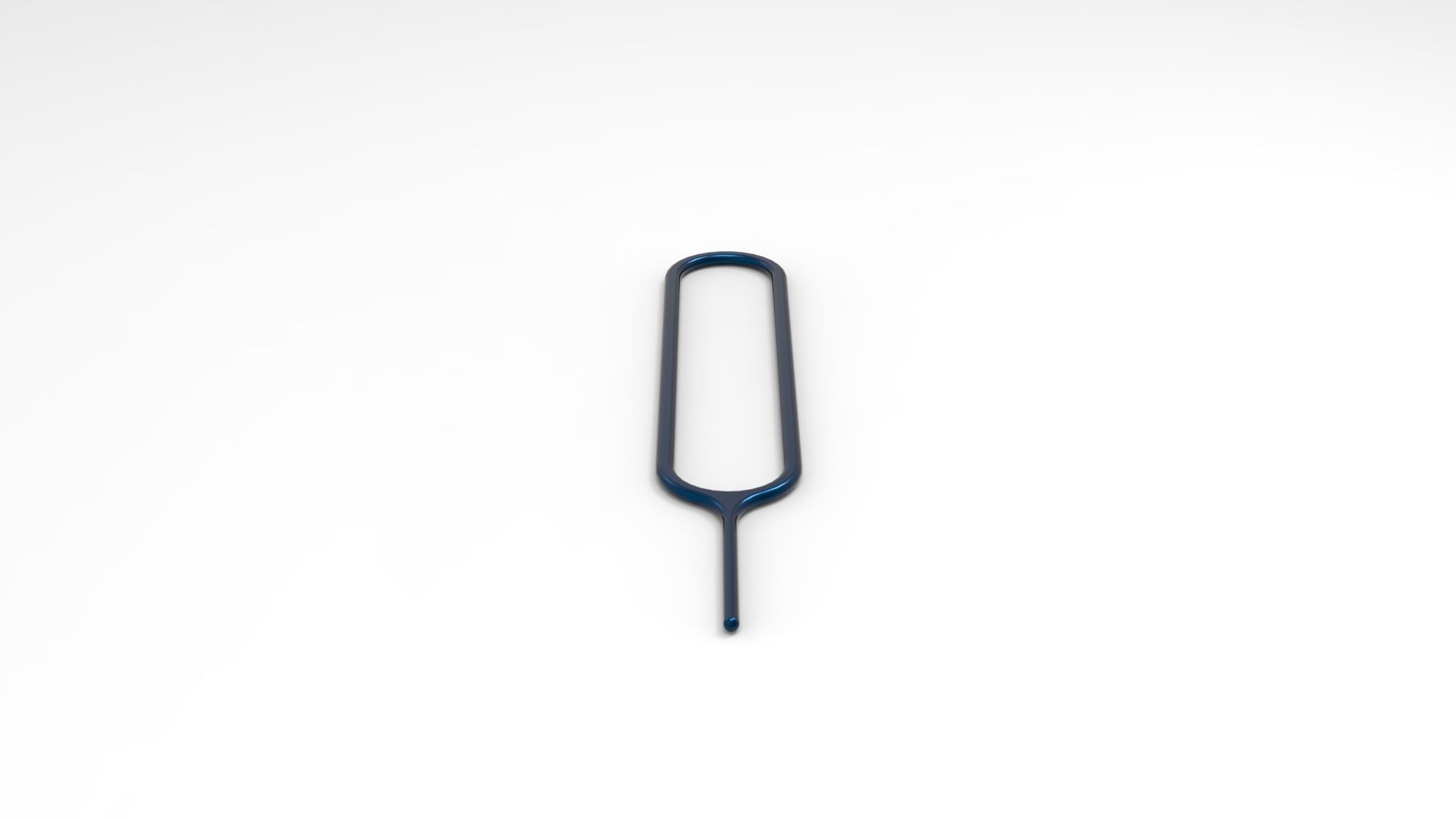 Sim-Removal-Ejector-Pin gold plated key ring 3D print model_4