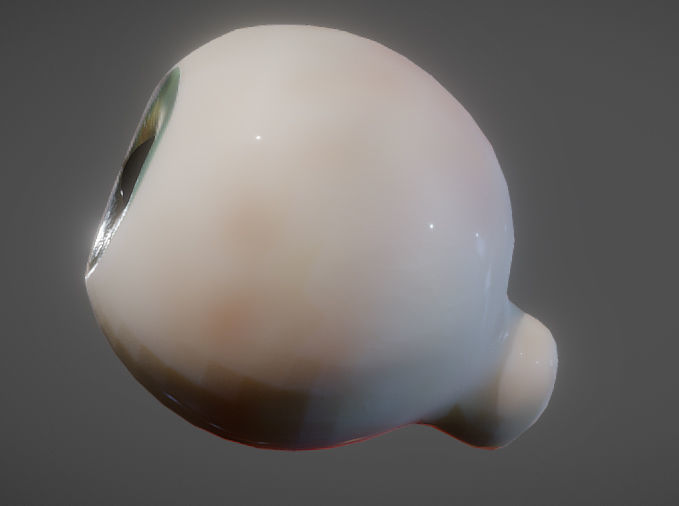 The Eye Low-poly 3D model_5