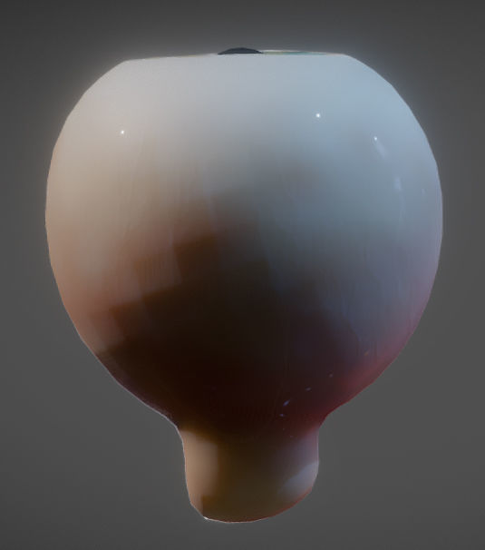 The Eye Low-poly 3D model_3