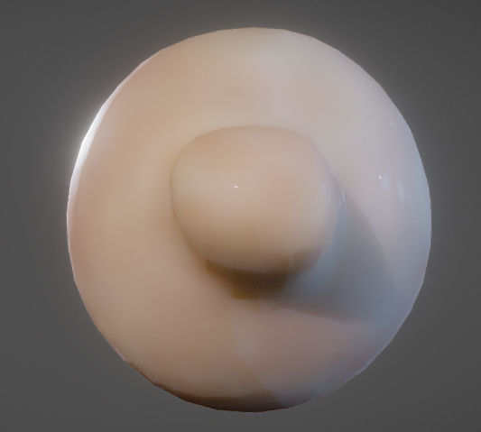 The Eye Low-poly 3D model_4