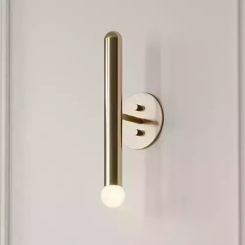 Miro 1 Brass Wall Sconce
