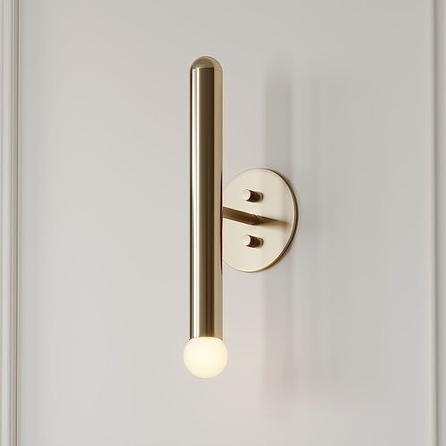 Miro 1 Brass Wall Sconce 3D model