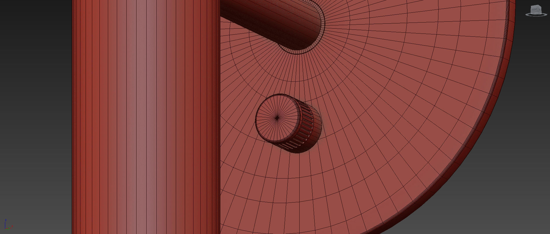 Miro 2 - Brass Vanity Wall Sconce 3D model_4